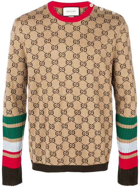 gucci men chamel knitwear|Gucci Jumpers for Men .